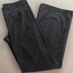 Athleta Straight Leg Gray Yoga Pants